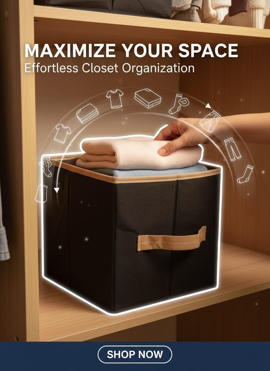 Closet Organiser Pack of 3